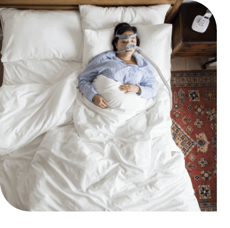 woman-cpap-machine